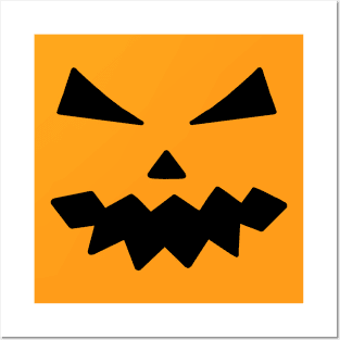 Evil Pumpkin Carving Posters and Art